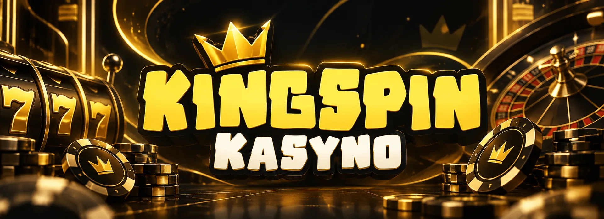 Kingspin Kasyno - baner bonusu powitalnego 200% do 1500 zł i 50 darmowych spinów